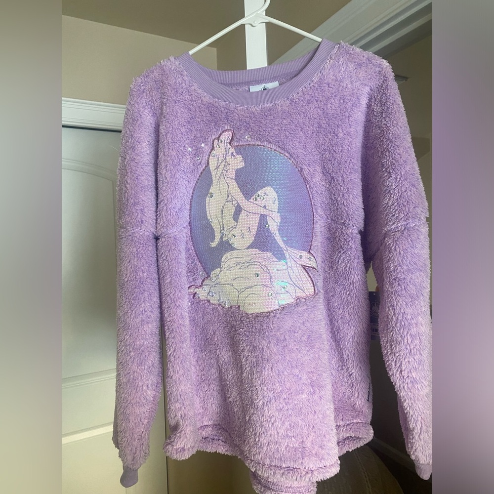 Little Mermaid Plush Pullover
